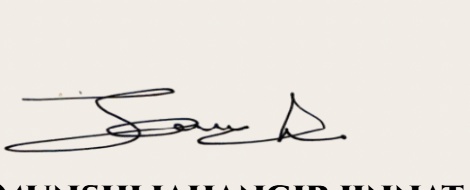 Chief Instructor signature